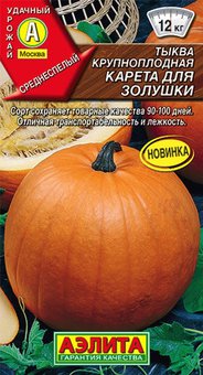 Семена Тыква крупноплодная Карета для золушки 2г - Агрофирма Аэлита