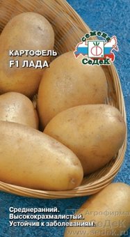 Картофель "Седек" Лада F1 0,02г