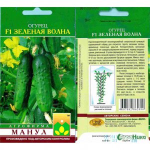 Огурец Зеленая волна Манул Ц