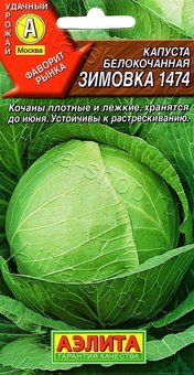 Капуста б/к Зимовка 1474 0,5г