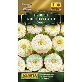 цЦиния Клеопатра белая низк. 0,2г 