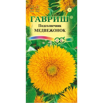  Подсолнечник декоративный Медвежонок