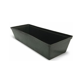 Ящик для рассады, 36 х 14 х 9 см, 3 л, черный, Урожай-7 / Узкий малый ящик для рассады / ящик для рассады пластиковый / для рассады емкости / для рассады контейнеры /