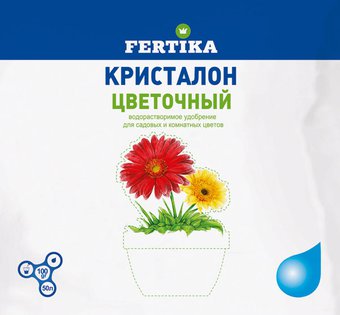 Кристалон "Fertika" Цветочный 100г