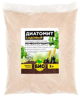 Диатомит садовый "Био-комплекс" почвоулучшитель 3л