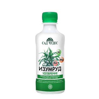 Комплексное органоминеральное удобрение "Изумруд" от пожелтевших листьев 0.25л (концентрат) НПП"Фарт"