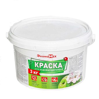 Садовая побелка акрил. ЭконоМикс 3кг 1шт