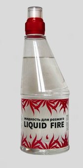 Жидкость для розжига дров и древесного угля "LIGUID FIRE" (500 мл), 3347