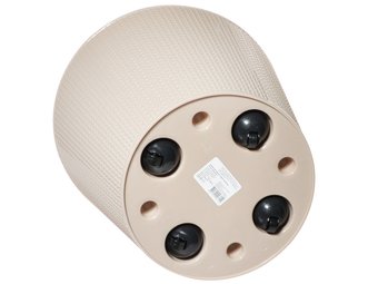 Горшок Velvet 16л d330мм бежевый на колесиках (4шт)