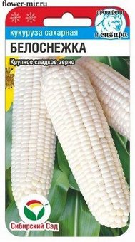 Кукуруза Белоснежка 10шт (Сиб Сад)