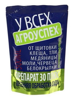 30 ПЛЮС 500мл (д/ранневесен.обраб. от насек.) дой-пак.  х15