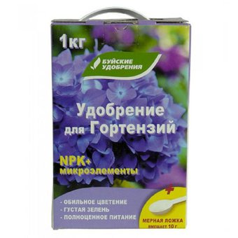 Удобрение для гортензий NPK+микроэл. 1кг (10шт.)