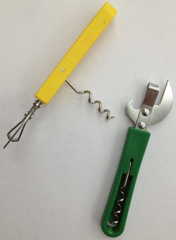 Открывашка со штопором (пласт. ручка) (OL-BED1040SJ)