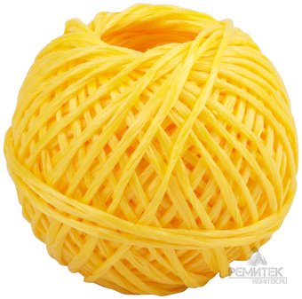 Шпагат полипропиленовый желтый 100м 1000текс х50