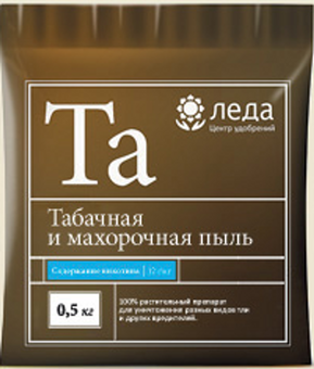 Пыль табачная 0,5кг Леда х25/1225