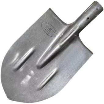 Лопата штыковая NA1695 остроконечная рельсовая сталь с ребрами жесткости САДОВИТА  (12)
